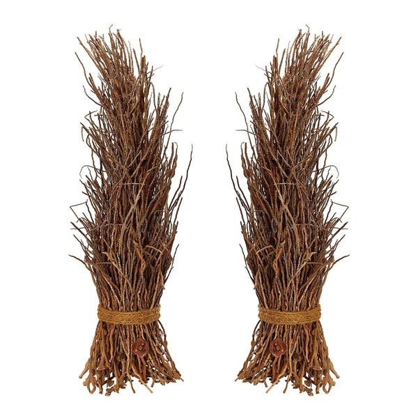 Natural Cocoa Twig Sheaf - Set of 2