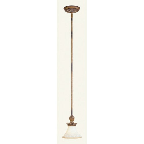 Livex Lighting Savannah 1 Light Venetian Patina Mini Pendant