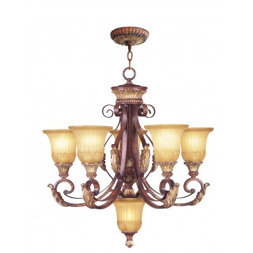 Livex Lighting Villa Verona 5 Light VBZ Chandelier