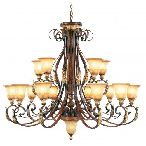 Livex Lighting Villa Verona 15 Light VBZ Chandelier