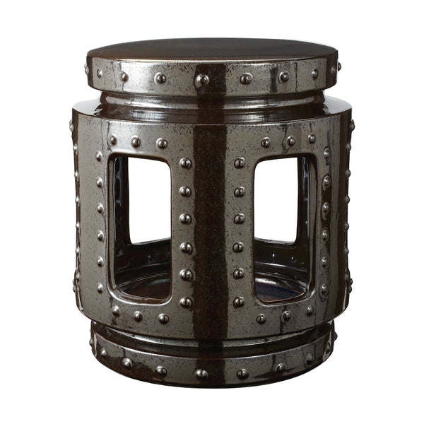 Throne Stool In Black Acid