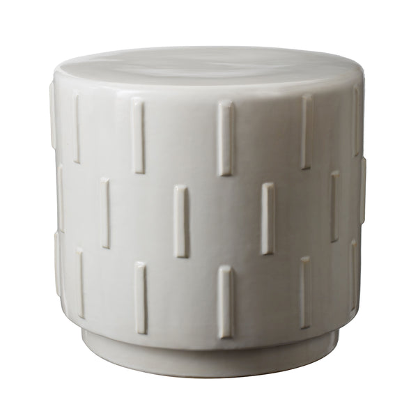 Tread Stool In White