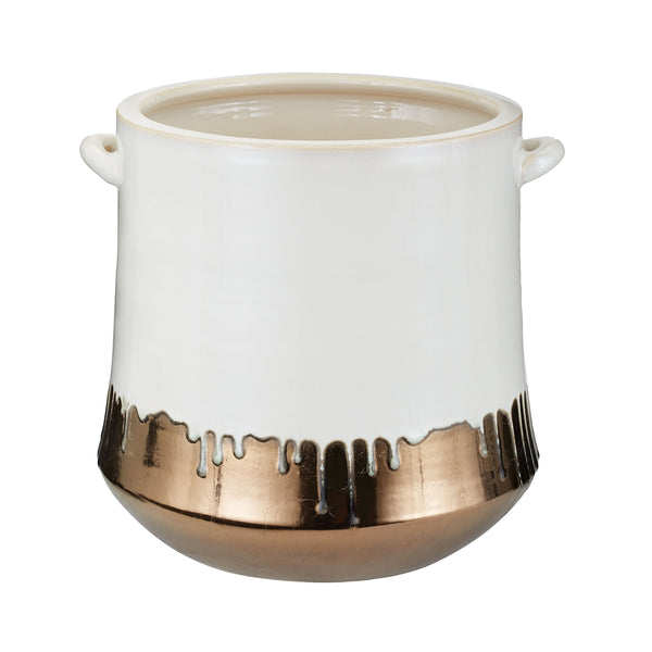 Metallic Alloy Drip Crock