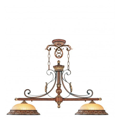 Livex Lighting Villa Verona 2 Light VBZ Island