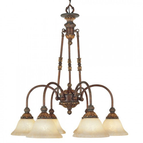 Livex Lighting Sovereign 6 Light GB Chandelier