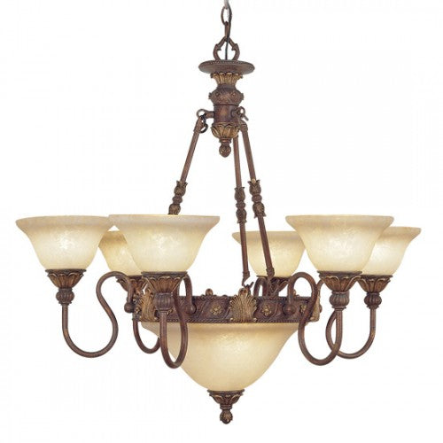 Livex Lighting Sovereign 8 Light GB Chandelier