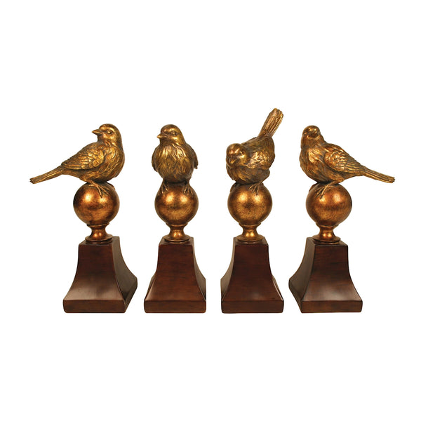 Audubon Finials - Set of 4