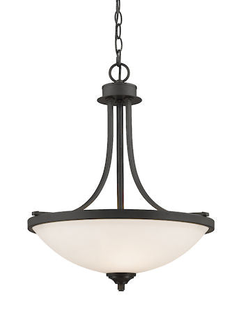 Z-Lite Bordeaux 3 Light Pendant 435P-BRZ
