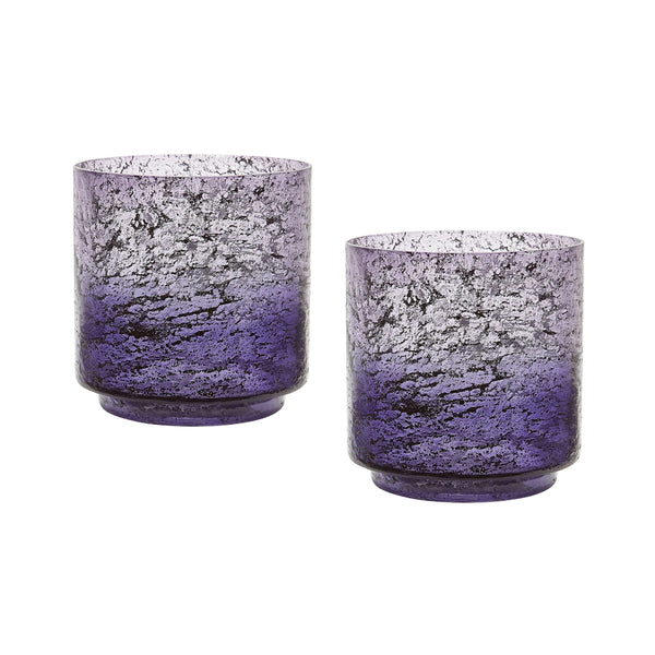 Ombre Hurricanes In Plum - Set of 2
