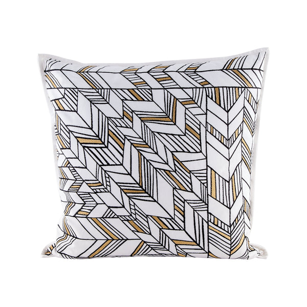 Golden Arrows pillow With Goose Down Insert