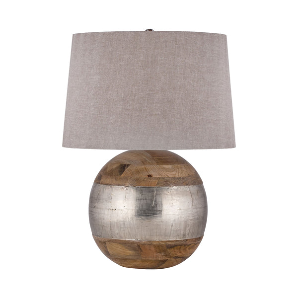 German Silver Table Lamp