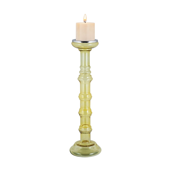 Catalina Seagrass Candle Holder - Large