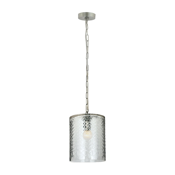 Diamond Cut Glass Pendant