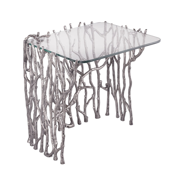 Silvered Sticks Side Table