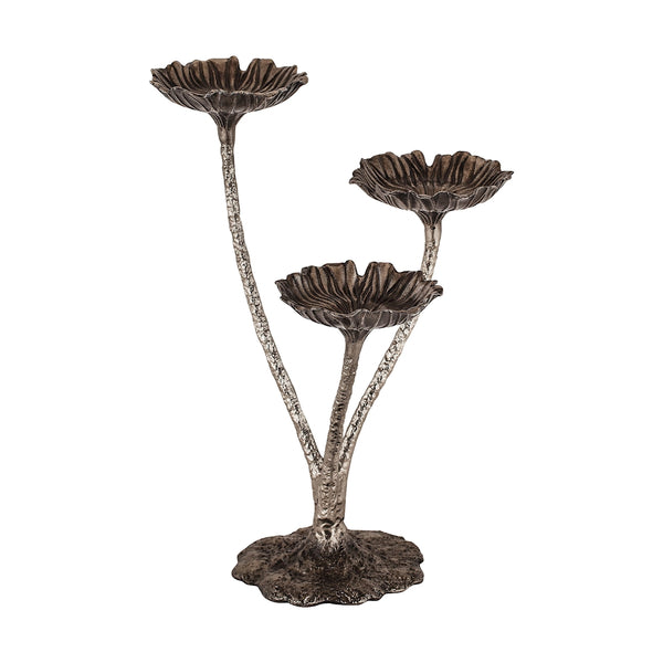 Victoria Accent Table In Antique Nickel