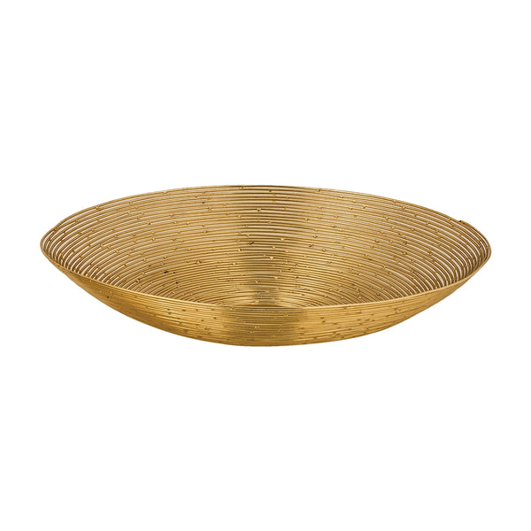 Medium Gold Spray Bowl