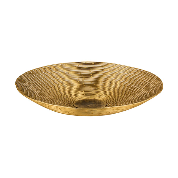 Small Gold Spray Bowl