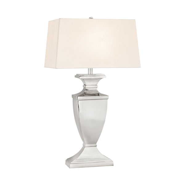 Aplomb 1 Light Table Lamp In Polished Nickel