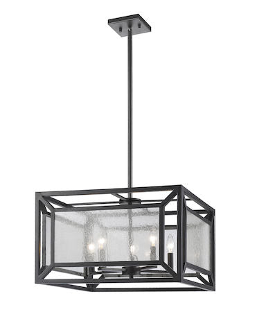 Z-Lite Braum 5 Light Pendant 6005-5BRZ