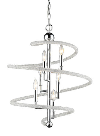 Z-Lite Czarina 6 Light Pendant 3001-6CH