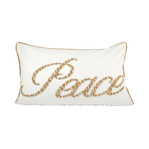 Peace 26x16 Lumbar Pillow