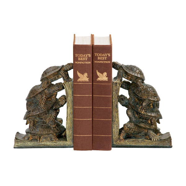 Pair of Turtle Tower Bookends