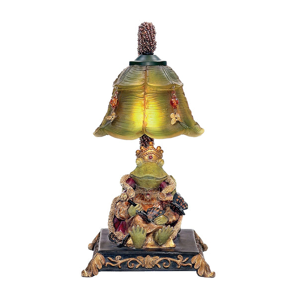 Resting Queen Frog Mini Table Lamp