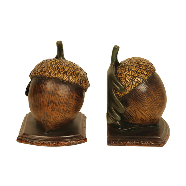Muir Woods Acorn Bookends - Pair