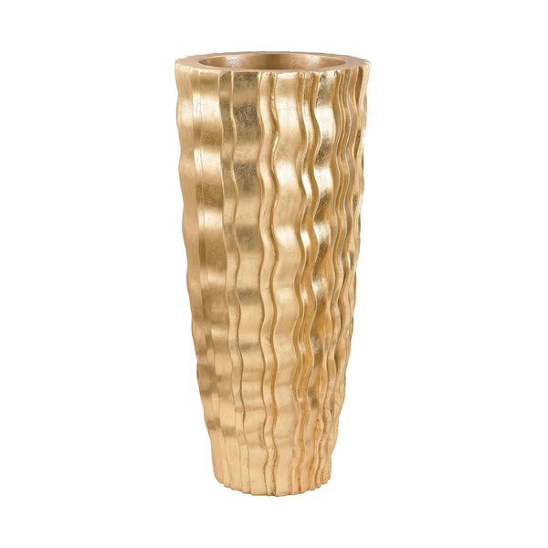 Gold Wave Vessel - Small