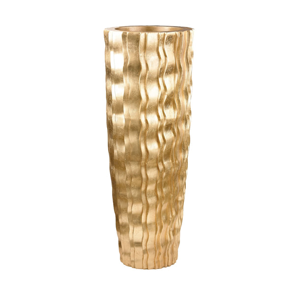 Gold Wave Vessel - Large