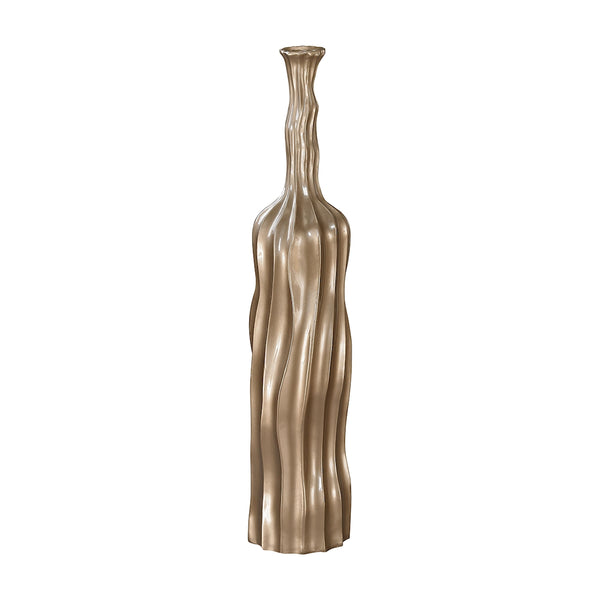 Tress 43-Inch Vase In Champagne Gold