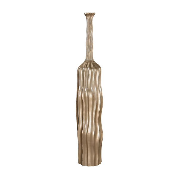 Tress 59-Inch Vase In Champagne Gold