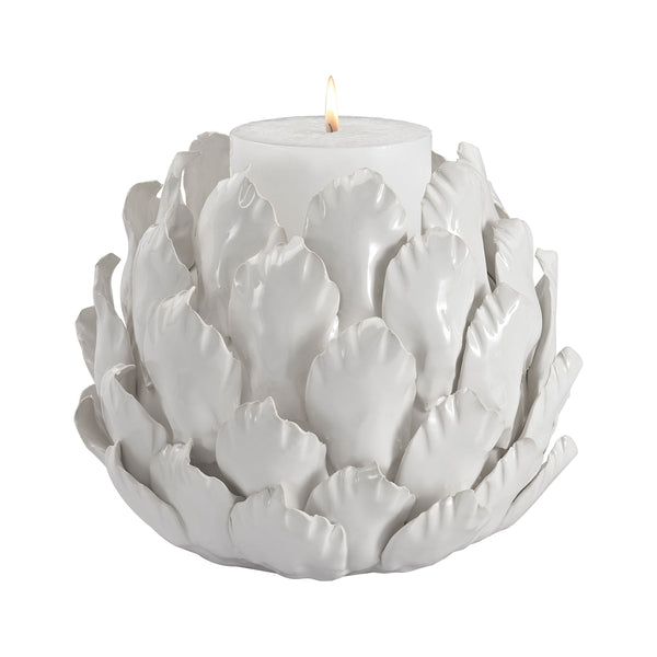 Ceramic Artichoke Candle Holder