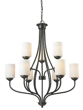 Z-Lite Cardinal 9 Light Chandelier 414-9