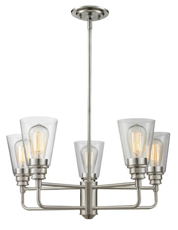 Z-Lite Annora 5 Light Chandelier 428-5-BN