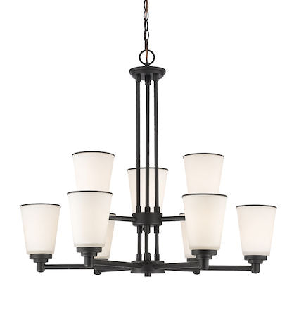 Z-Lite Jarra 9 Light Chandelier 432-9BRZ