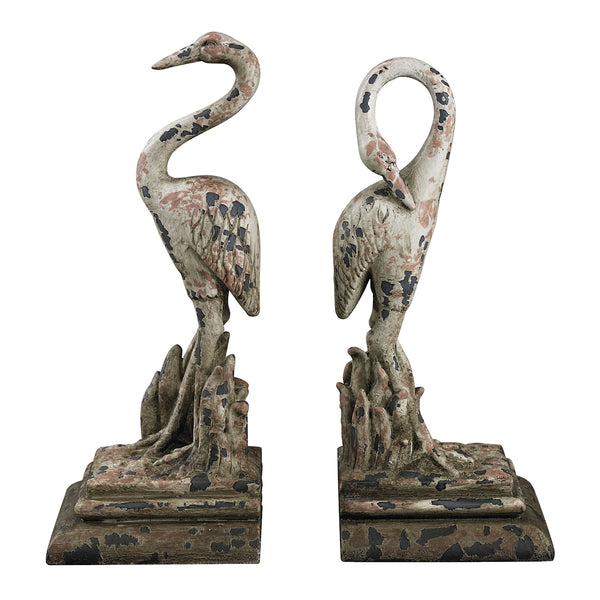 Heron Book Ends