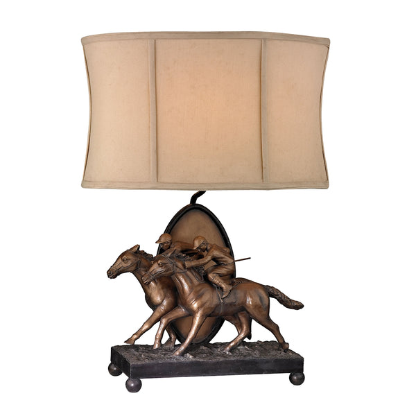 Winning Post 1 Light Accent Lamp In Blyth Bronze