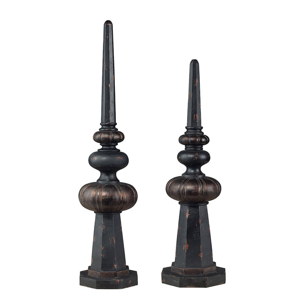 Keysville Finials - Set of 2