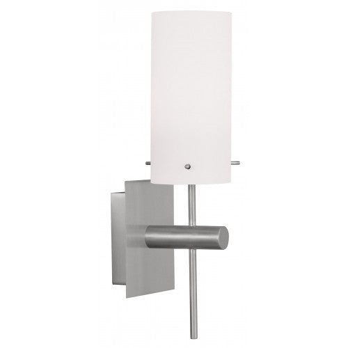 Livex Lighting Wall Sconces 1 Light Brushed Nickel Wall Sconce