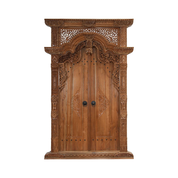 Teak Gate In Euro Teak Oil