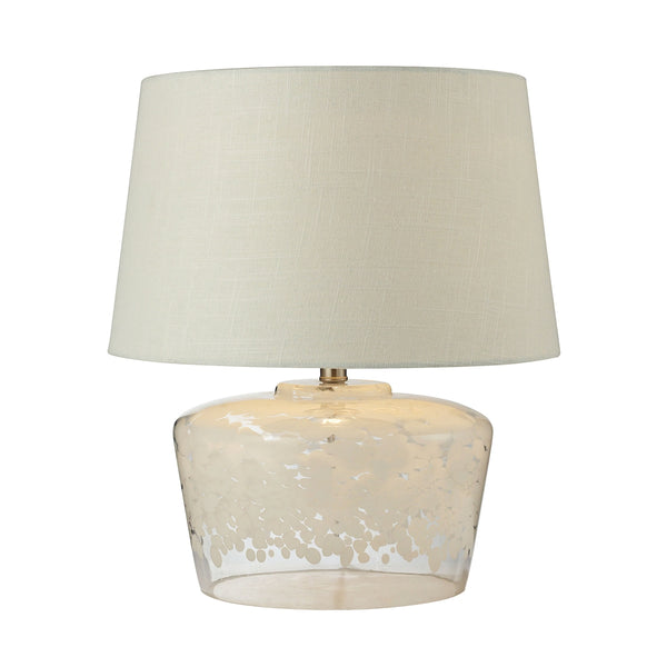 18" Flurry Frit Well Boutique Glass Table Lamp