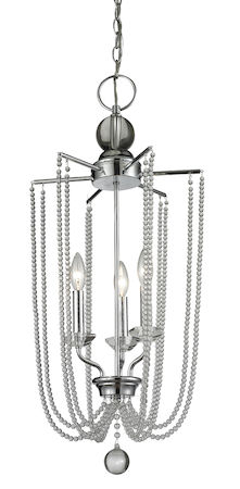 Z-Lite Serenade 3 Light Pendant 429-3C-CH