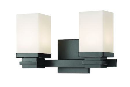 Z-Lite Avige 2 Light Vanity Light 1916-2V-BRZ-LED