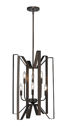 Z-Lite Marsala 6 Light Pendant 4000-6BRZ
