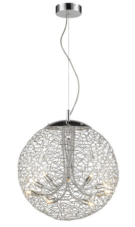 Z-Lite Nabul 8 Light Pendant 889CH-18