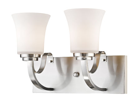 Z-Lite Halliwell 2 Light Vanity 7000-2V-BN