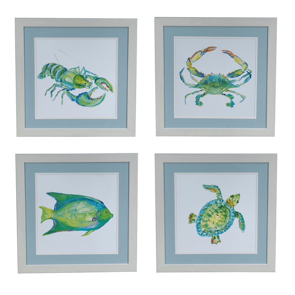 Crestview SEALIFE 1,2,3,4 SET 4 CVA3339