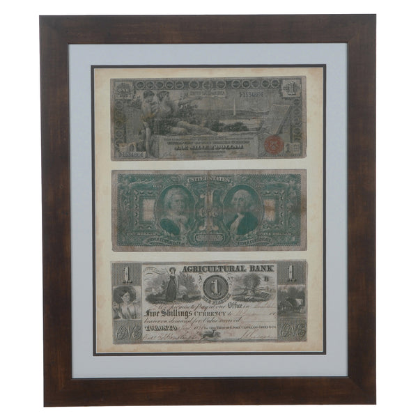 Crestview ANTIQUE CURRENCY 5 CVA3528