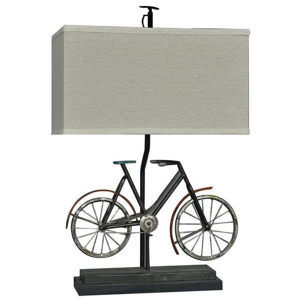 Crestview Biking Table Lamp CVAER460